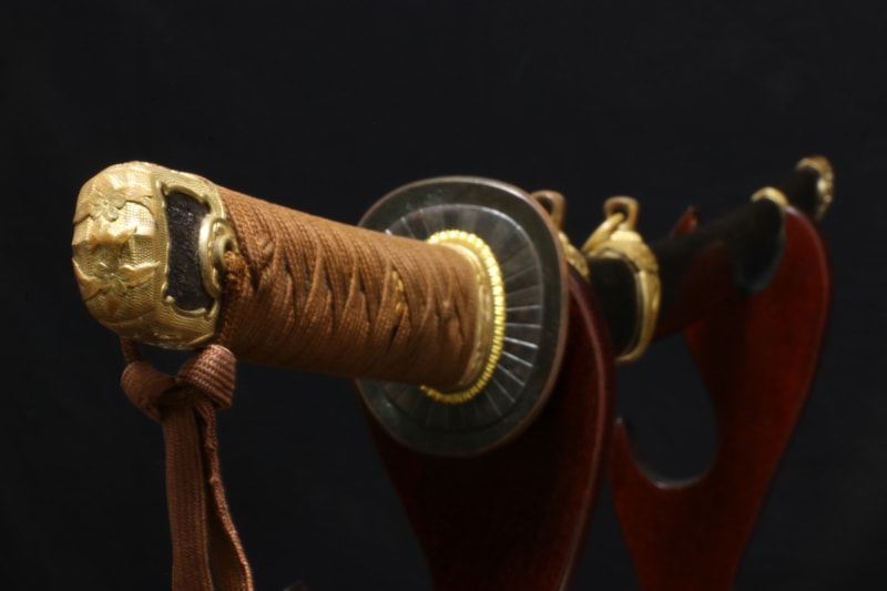 昭和刀 西部宗命(にしべむねちか) 二尺二寸 海軍軍刀拵入