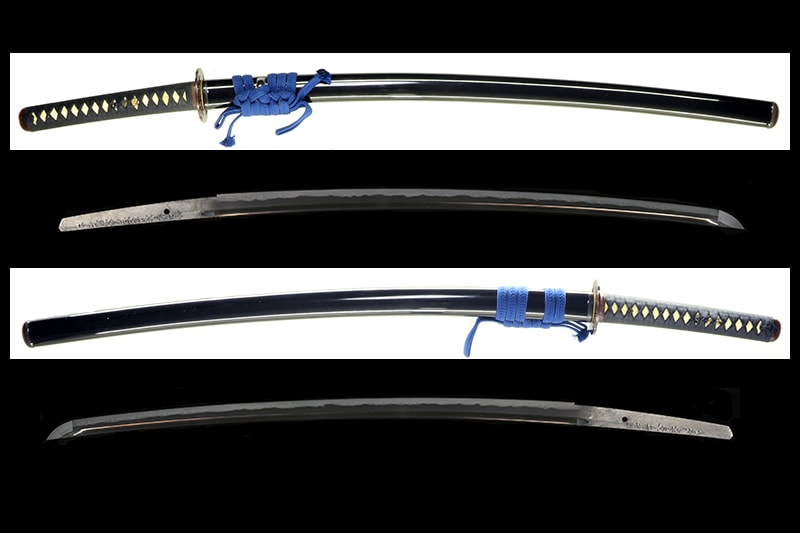 現代刀 於武藝八幡宮境内兼則作之 二尺三寸七分 拵入 - Photo 2