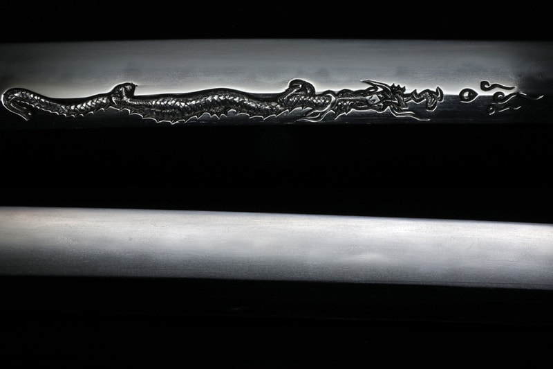 無鑑査刀匠 酒井一貫齋繁政 一尺四寸九分 白鞘入 - Photo 6