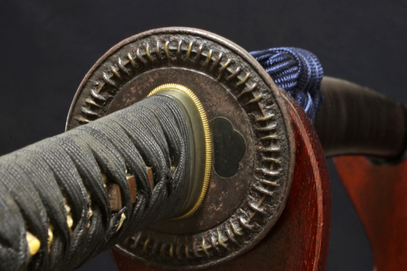 大小 保存刀剣 無銘金房 二尺二寸八分 打刀拵、白鞘付 特別保存刀剣 肥前守藤原鎮忠 一尺五寸三分 打刀拵、白鞘付 - Photo 26