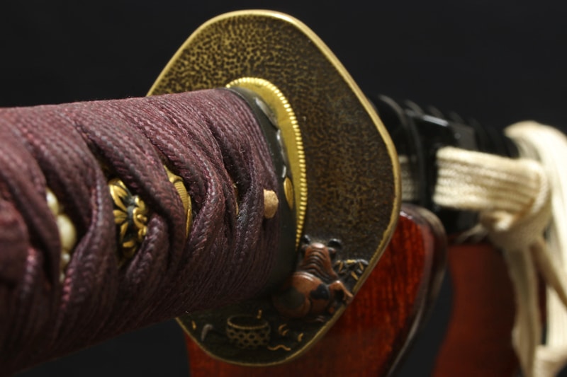 特別保存刀剣 吉國(鬼塚吉國) 一尺六分 打刀拵入、白鞘付 - Photo 9