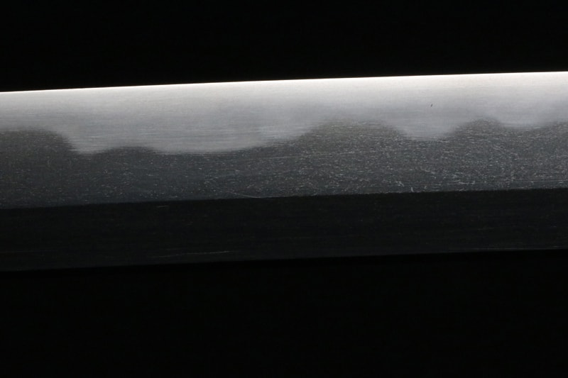 保存刀剣 肥前国河内大掾藤原正広 二尺三寸七分 打刀拵入、白鞘付 - Photo 11