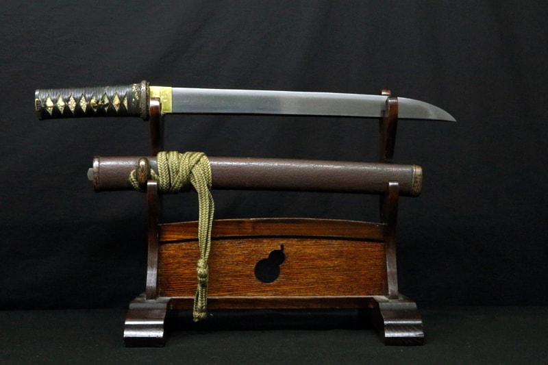 保存刀剣 武州住平祐則 一尺八分 打刀拵入 - Photo 6