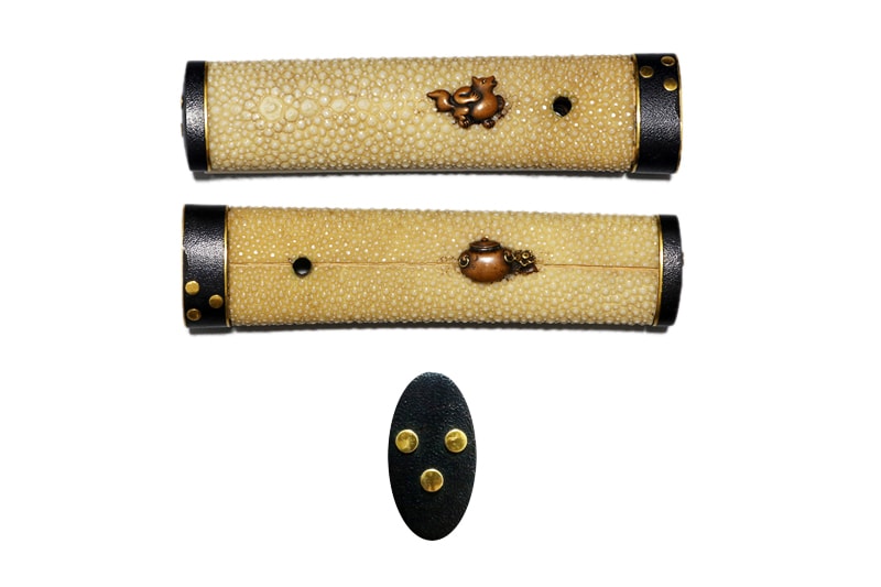 特別保存刀剣 大道作 一尺八分 打刀拵入、白鞘付 - Photo 14