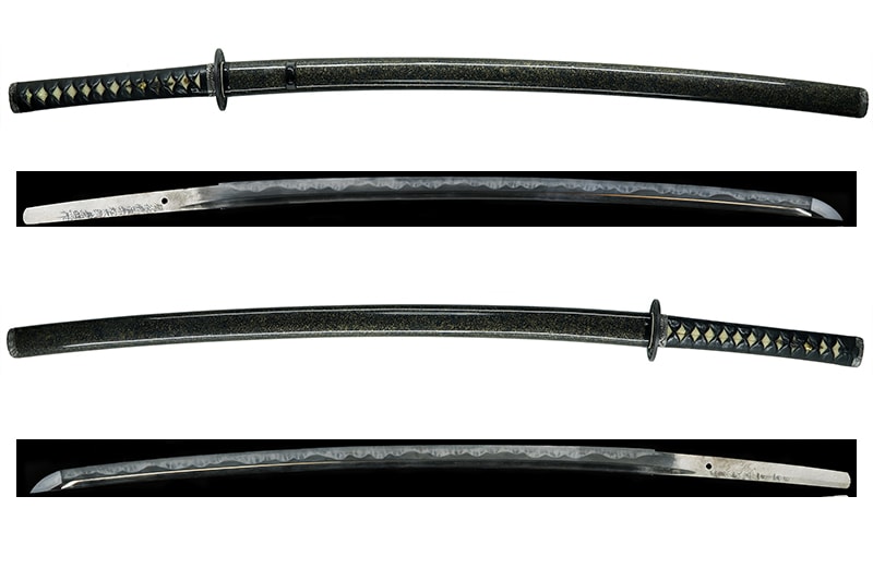 現代刀 肥後國住赤松太郎兼照作 二尺四寸二分 打刀拵入 - Photo 2