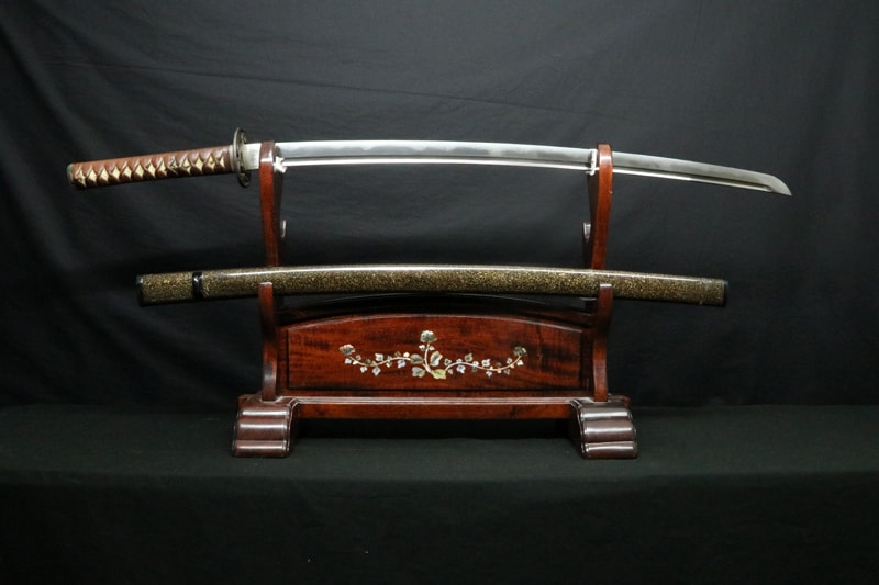 現代刀 兼成作 二尺四寸一分 打刀拵入 - Photo 5