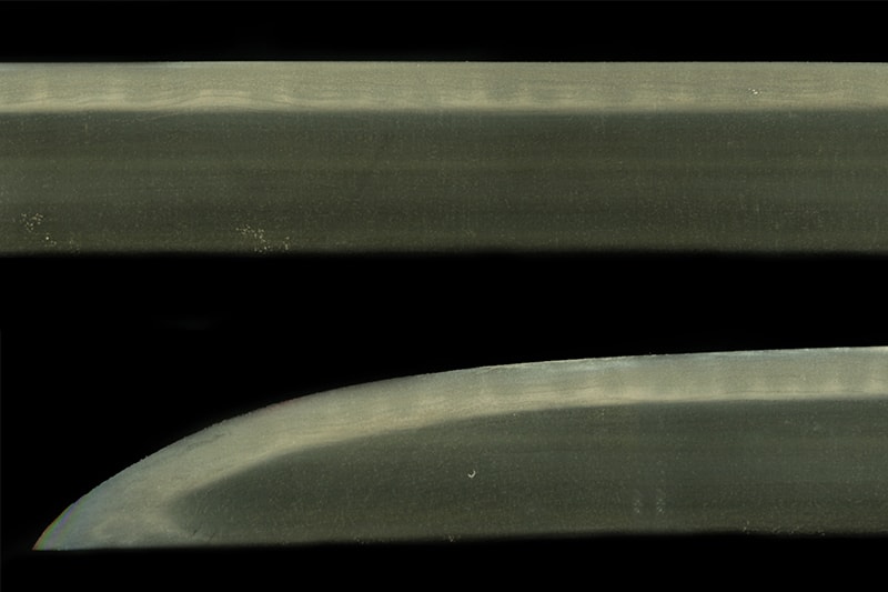 特別保存刀剣 水府住源徳勝作 一尺二寸五分 打刀拵入、白鞘付 - Photo 9