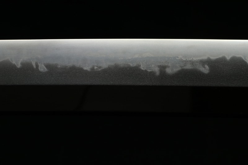 現代刀 肥後國住赤松太郎兼照作 三尺一分 白鞘入 - Photo 9