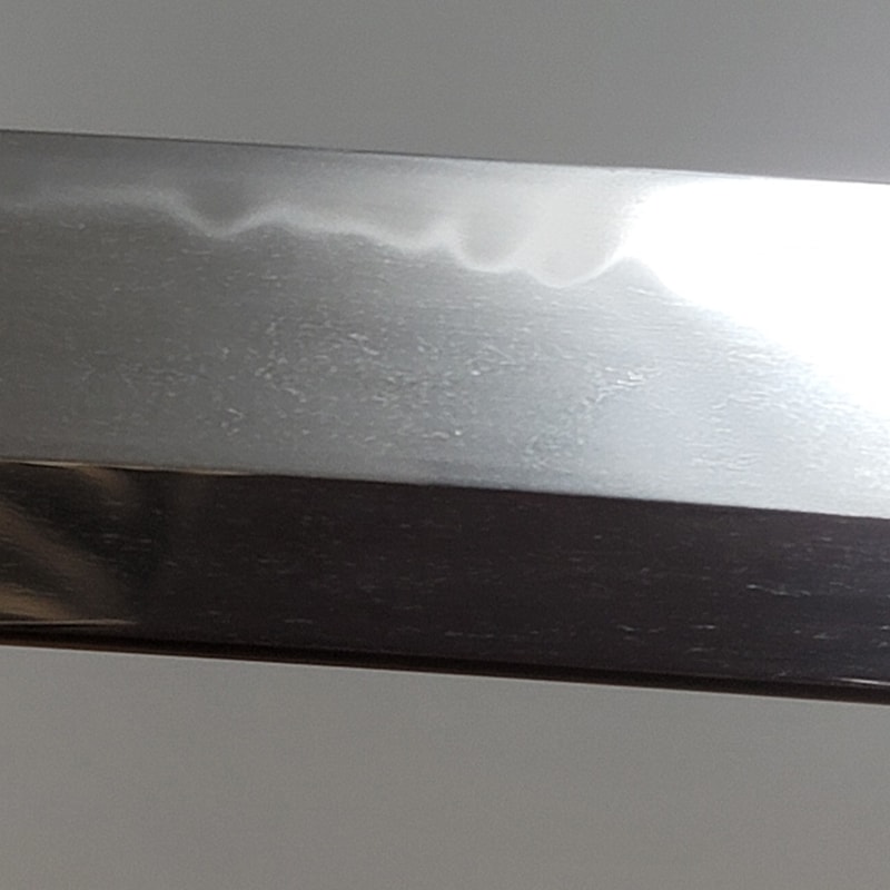 現代刀 太刀 写吉用宗兼好作 二尺五寸五分 打刀拵入、白鞘付(売約済) - Photo 26