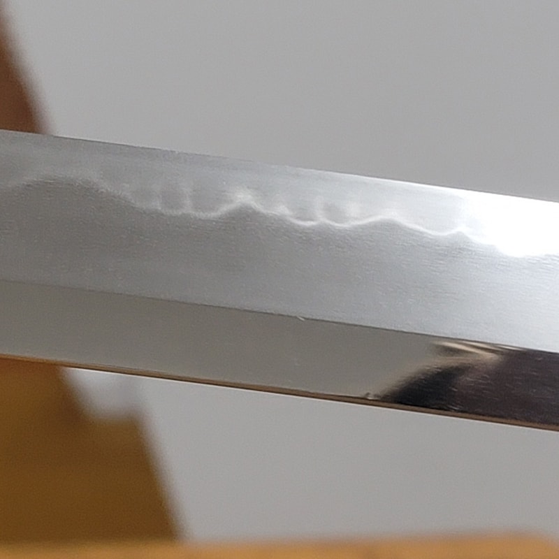 現代刀 太刀 写吉用宗兼好作 二尺五寸五分 打刀拵入、白鞘付(売約済) - Photo 29