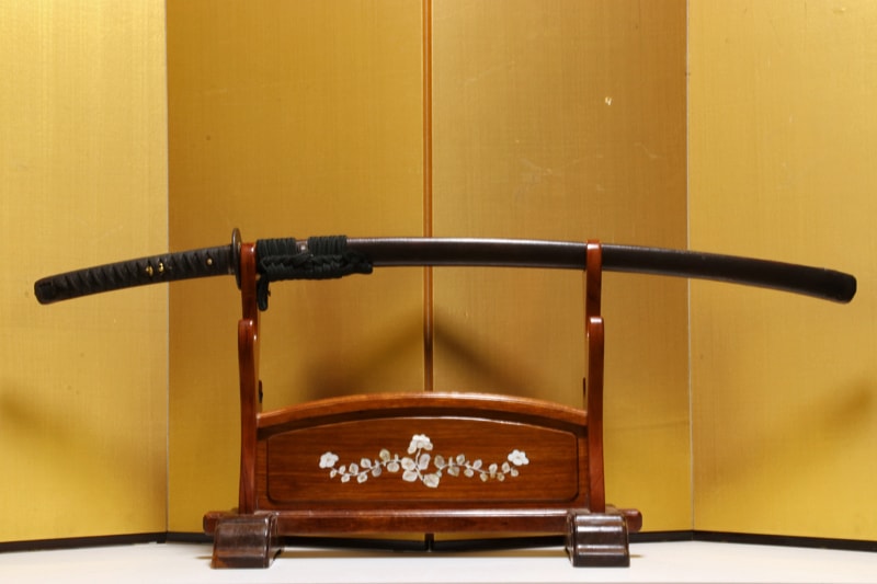 古刀 無銘 二尺四寸二分 半太刀拵入 - Photo 6