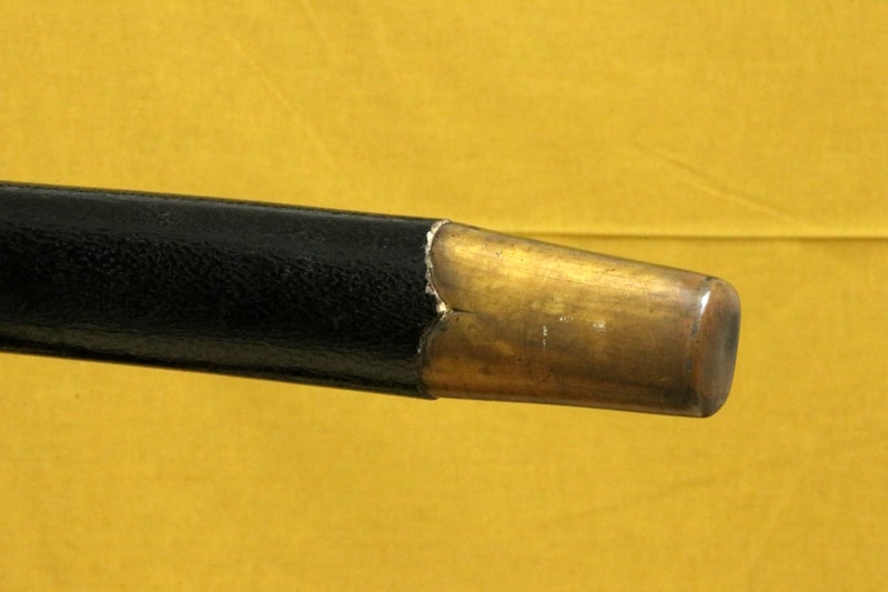 特別貴重刀剣 無銘(越前兼法)二尺一寸 白鞘、打刀拵付 - Photo 12