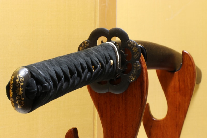 現代刀 肥後八代住宣廣兼嗣合作(赤松太郎兼嗣) 二尺四寸七分 打刀拵入 - Photo 2