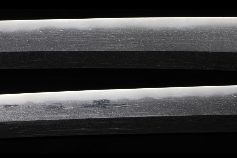 (01-2224) 古刀 大磨り揚げ 無銘 二尺四寸三分 打刀拵入 - Photo 13