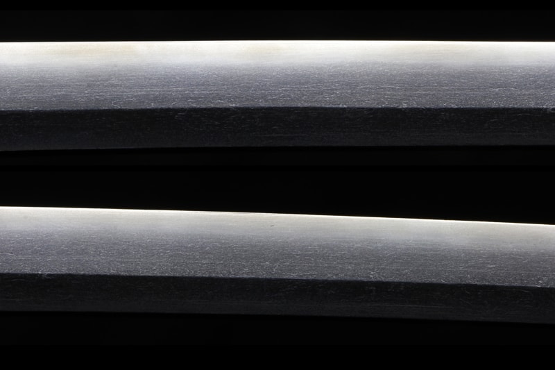 (01-2224) 古刀 大磨り揚げ 無銘 二尺四寸三分 打刀拵入 - Photo 14