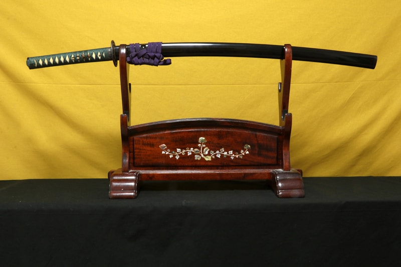 (02-1704)現代刀 尾州住竹内兼正作 二尺一寸九分 打刀拵入 - Photo 6