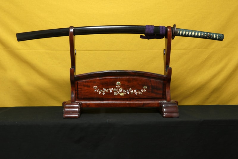 (02-1704)現代刀 尾州住竹内兼正作 二尺一寸九分 打刀拵入 - Photo 7