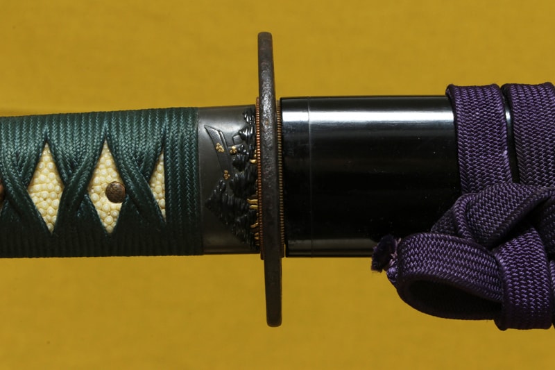 (02-1704)現代刀 尾州住竹内兼正作 二尺一寸九分 打刀拵入 - Photo 10