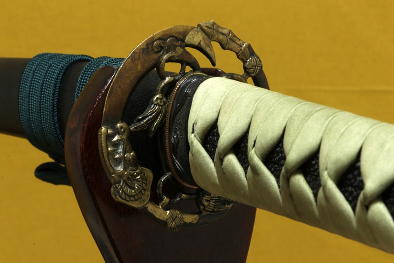 現代刀 兼真 二尺一寸七分 打刀拵入 - Photo 9