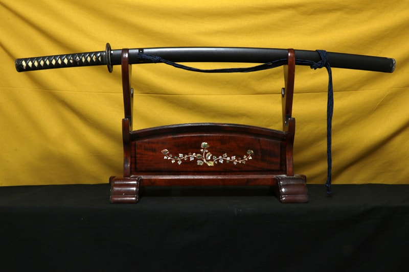 (02-1707) 阿州源範國作(花押) 二尺三寸九分 打刀拵入 - Photo 6