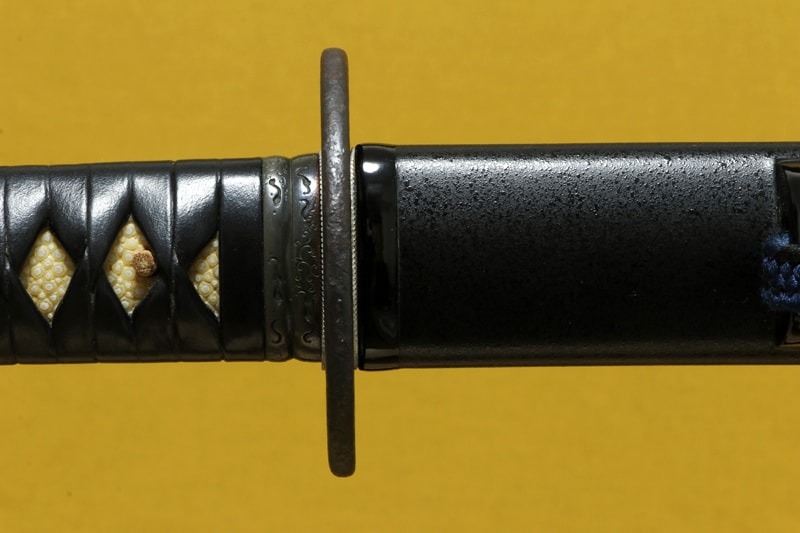 (02-1707) 阿州源範國作(花押) 二尺三寸九分 打刀拵入 - Photo 10