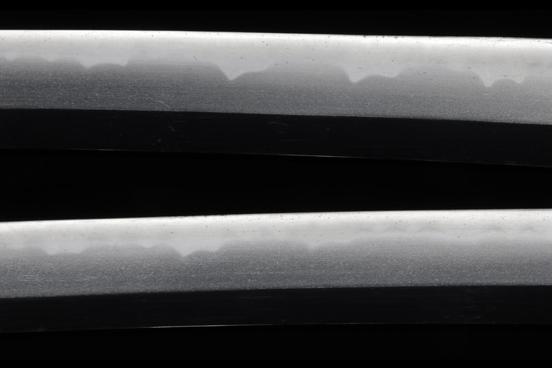 (02-1732) 昭和刀 兼守 二尺二寸一分 鮫鞘半太刀拵入 - Photo 14