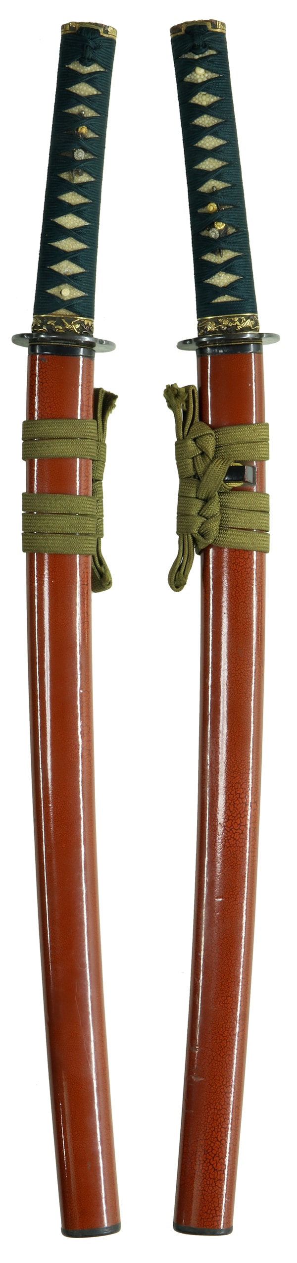 (03-1267)保存刀剣 新刀上々作 大業物 越後守包貞(二代) 坂倉言之進照包 一尺六寸四分五厘 白鞘入、拵付 - Photo 6