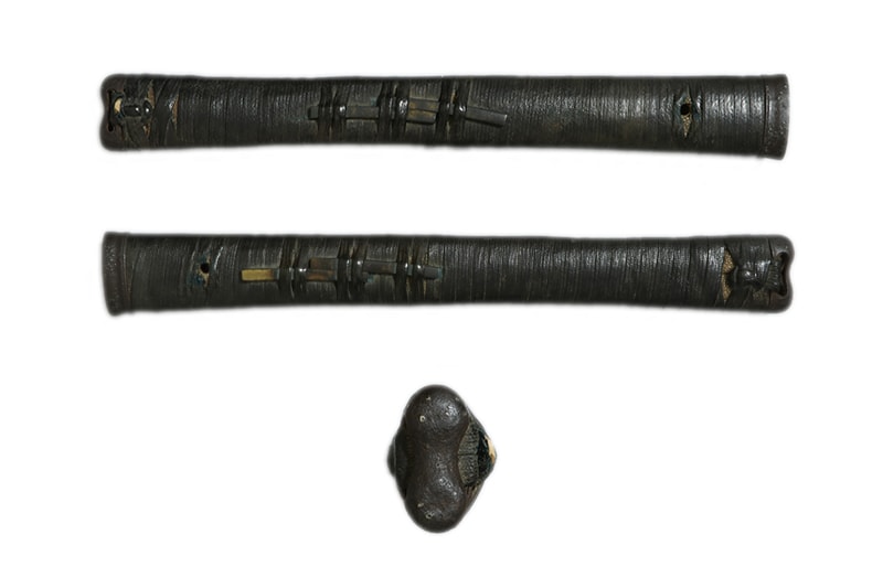 (02-1800)特別保存刀剣・特別貴重小道具 伊勢国桑名住三品廣道作 二尺七寸四分半 打刀拵入、白鞘付 - Photo 24