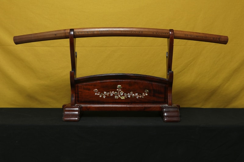 (02-1803)現代刀 備前国赤崎住俊光造 二尺一寸九分 白鞘入 - Photo 5