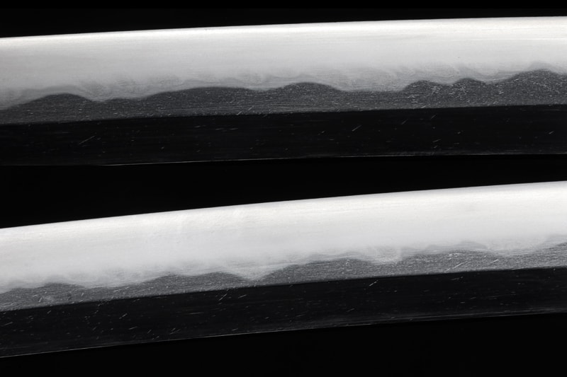 (03-1294) 現代刀 相模国剣白靖俊 一尺六寸三分 打刀拵入 - Photo 13