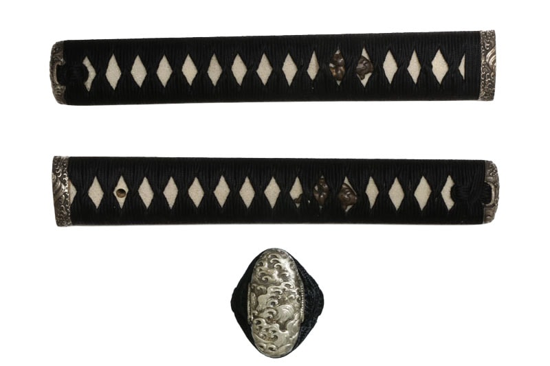 (01-2308)現代刀 肥後國住赤松太郎兼光作 二尺四寸五分 打刀拵入 - Photo 21