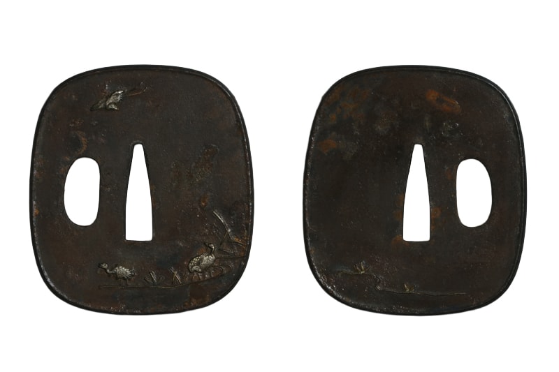 (03-1313)保存刀剣 新々刀 山上播磨守國寿 一尺四寸五分強 打刀拵入 、白鞘付 - Photo 22