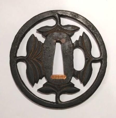 時代 鉄鐔 (G-53) - Photo 2