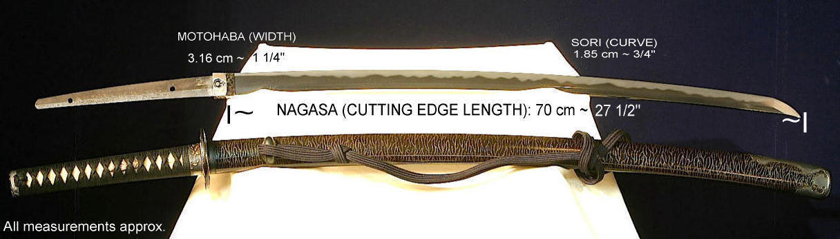 Sasaki Ippo katana with saidan-mei