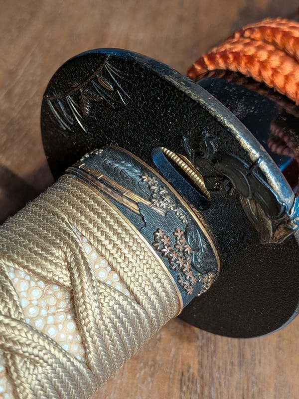 Suishinshi Masatsugu – Katana with Horimono by Honjo Yoshitane - Photo 31