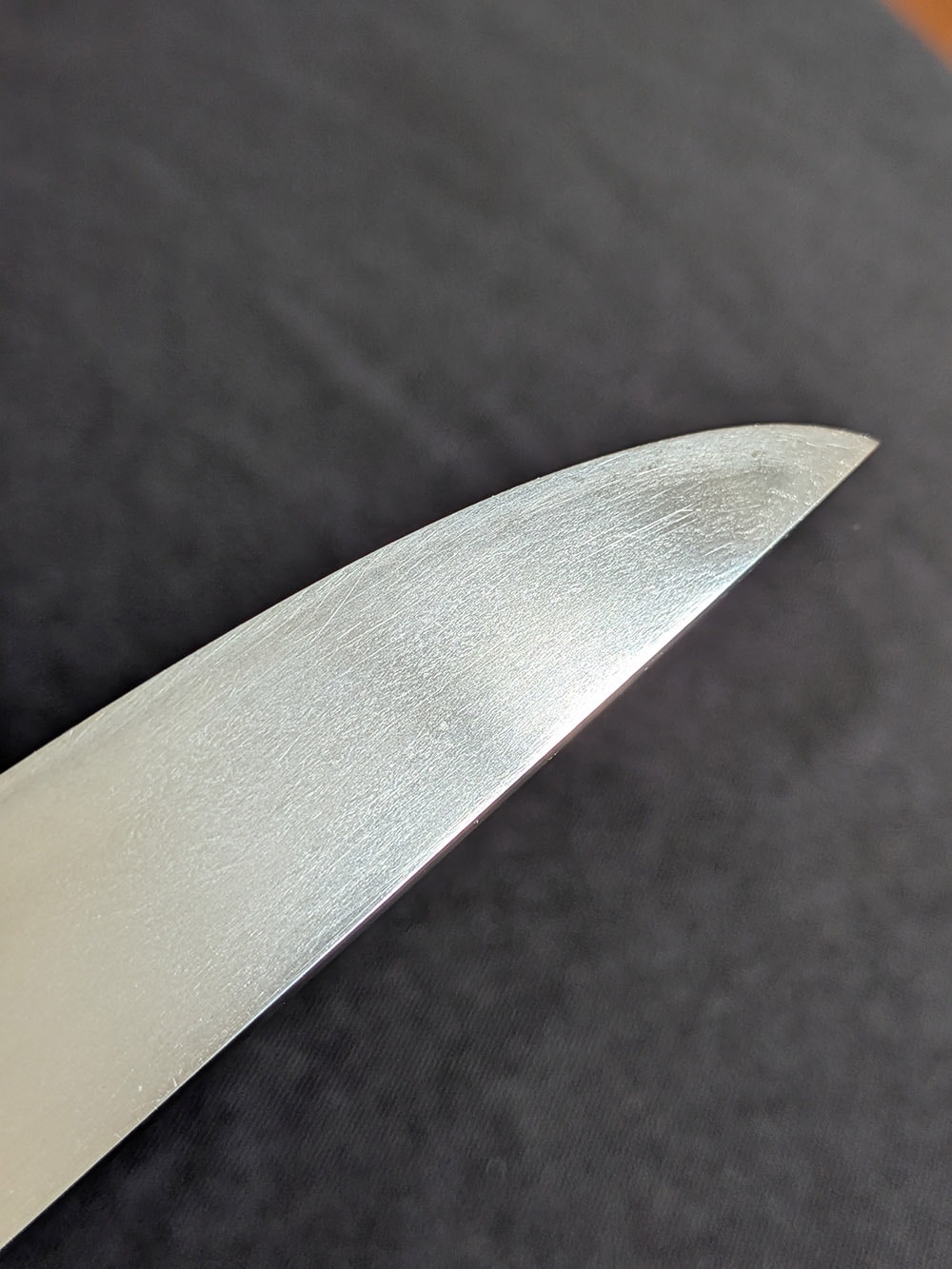 Soshu Tsunahiro tanto with rare horimono - Photo 24