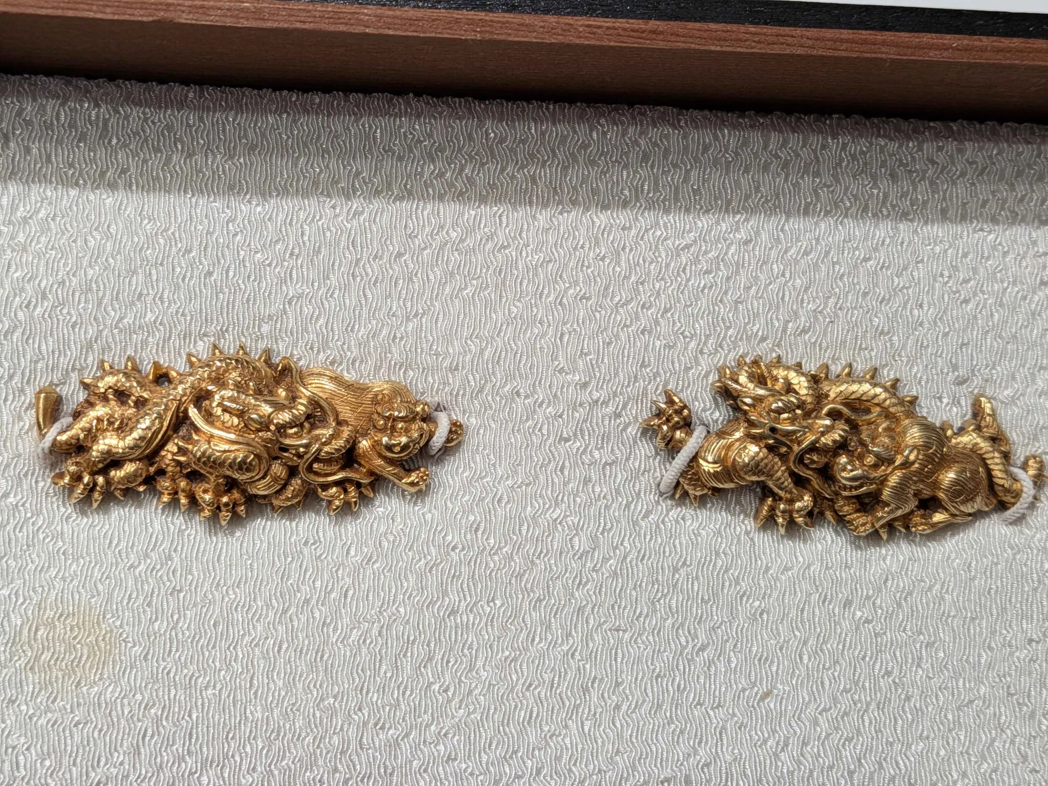 goto dragon and tiger menuki - Photo 2