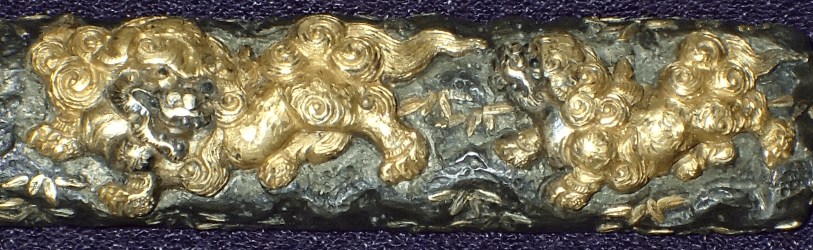 A set of Omori Terutomo FITTINGS ,Tsuba, Fuchi Kashira, Menuki WITH NTHK NPO CERTIFICATE - Photo 32