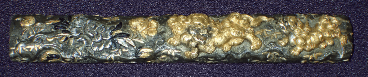 A set of Omori Terutomo FITTINGS ,Tsuba, Fuchi Kashira, Menuki WITH NTHK NPO CERTIFICATE - Photo 31