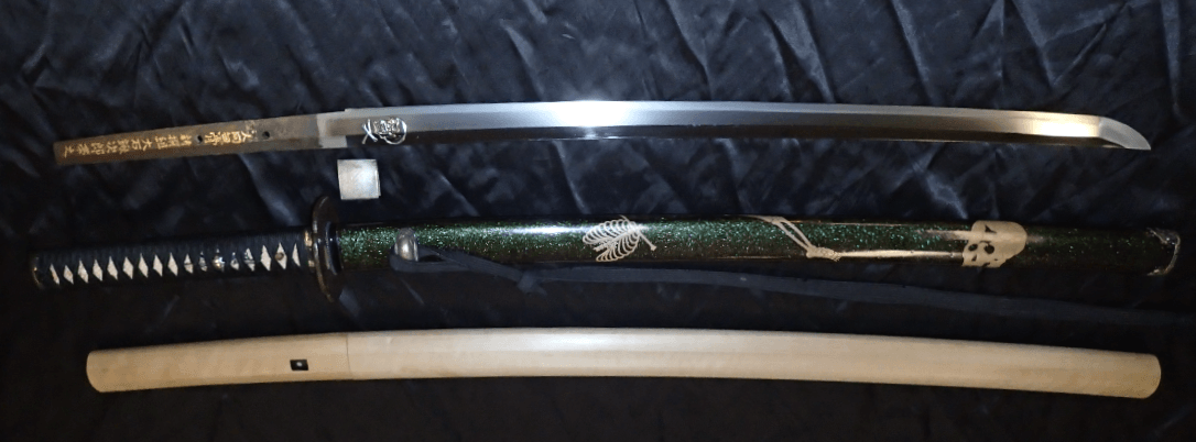 a historically important Naminohira Katana owned by Oishi Kuwajiro member of the Shinsengumi