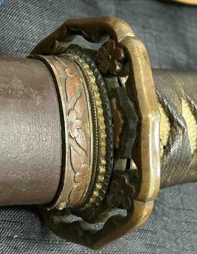 Antique Katana mounted in WW2 Gunto Koshirae - Photo 22