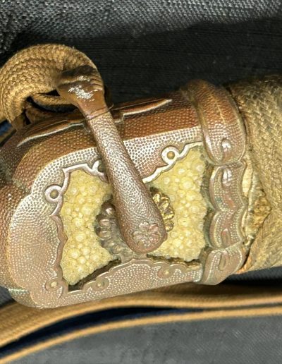 Antique Katana mounted in WW2 Gunto Koshirae - Photo 24