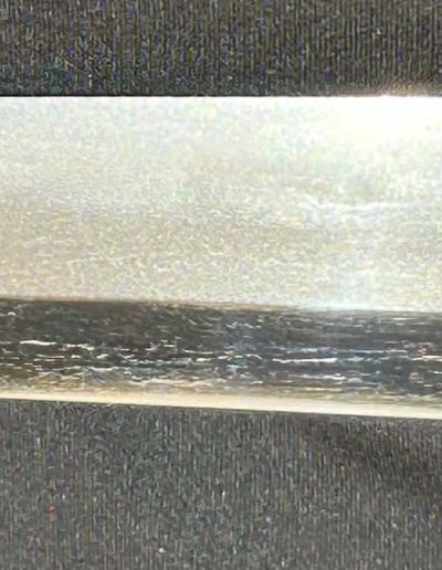 Kunikiyo Katana Made from Nanbantetsu with Futatsudo (Double Gold Test) NBTHK Tokubetsu Hozon Certificate - Photo 27