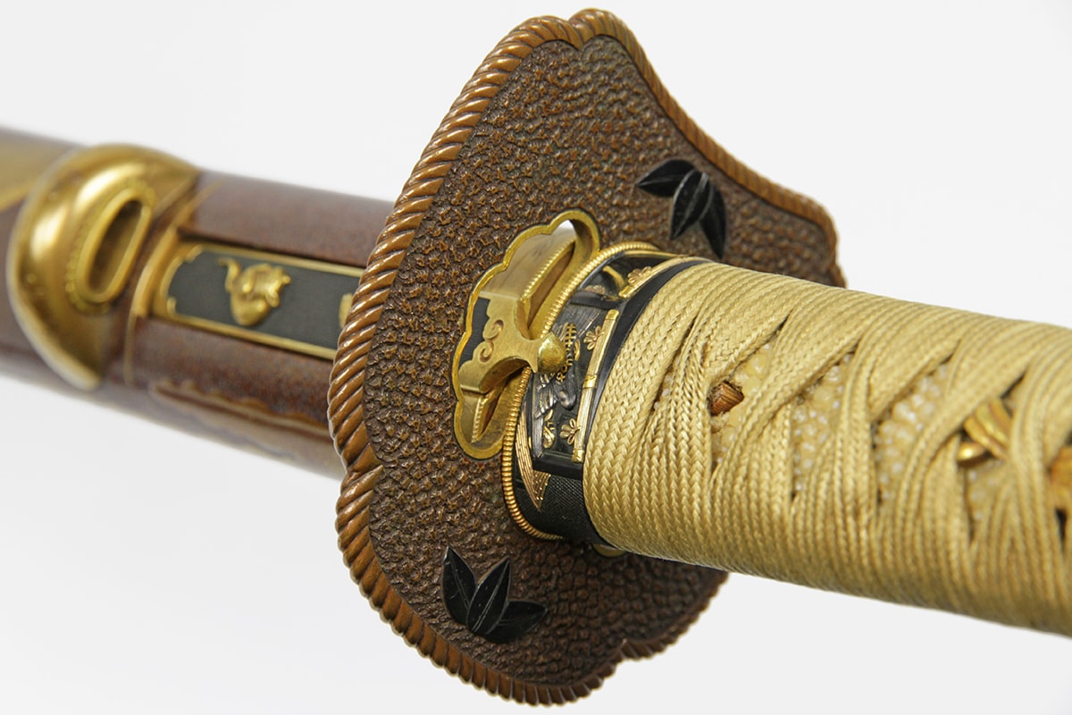 Museum grade Katana signed Kunishige with Gold Koshirae - Nihonto Art