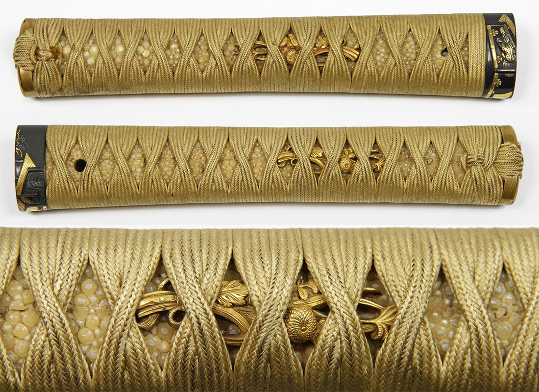 Museum grade Katana signed Kunishige with Gold Koshirae - Nihonto Art - Photo 17