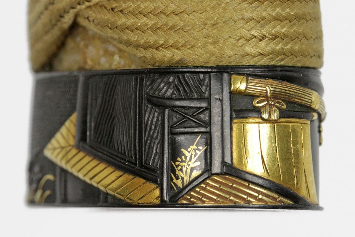 Museum grade Katana signed Kunishige with Gold Koshirae - Photo 38