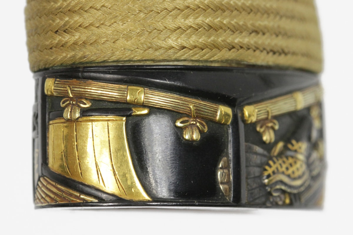 Museum grade Katana signed Kunishige with Gold Koshirae - Photo 39