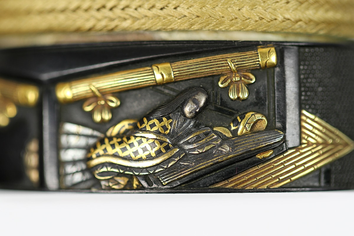 Museum grade Katana signed Kunishige with Gold Koshirae - Photo 40