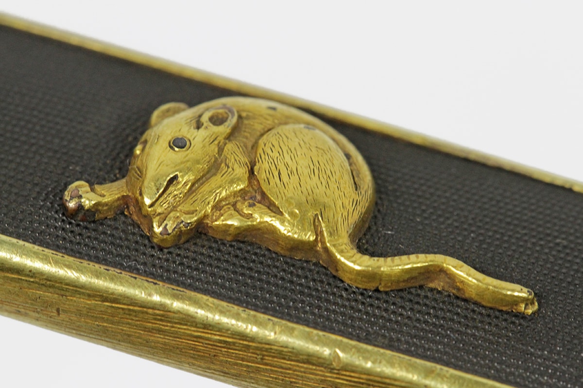 Museum grade Katana signed Kunishige with Gold Koshirae - Photo 32