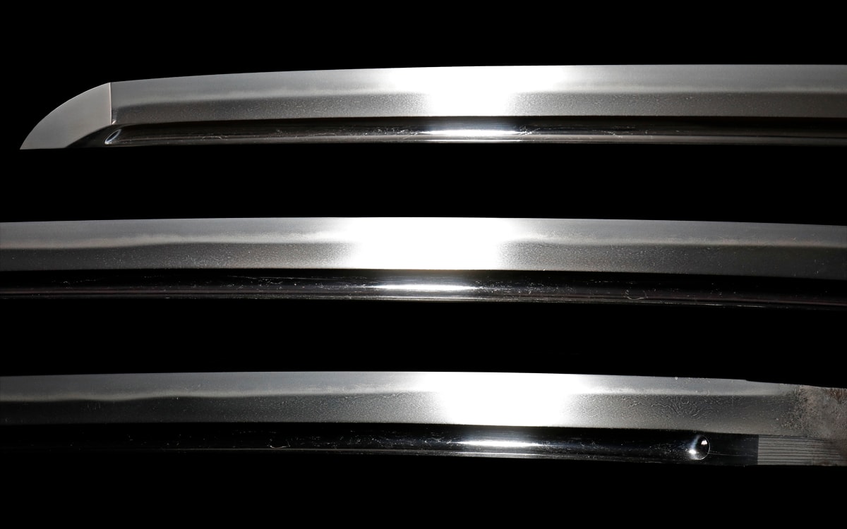 Katana by 4th Generation Yasutsugu in Solid silver koshirae - Photo 22